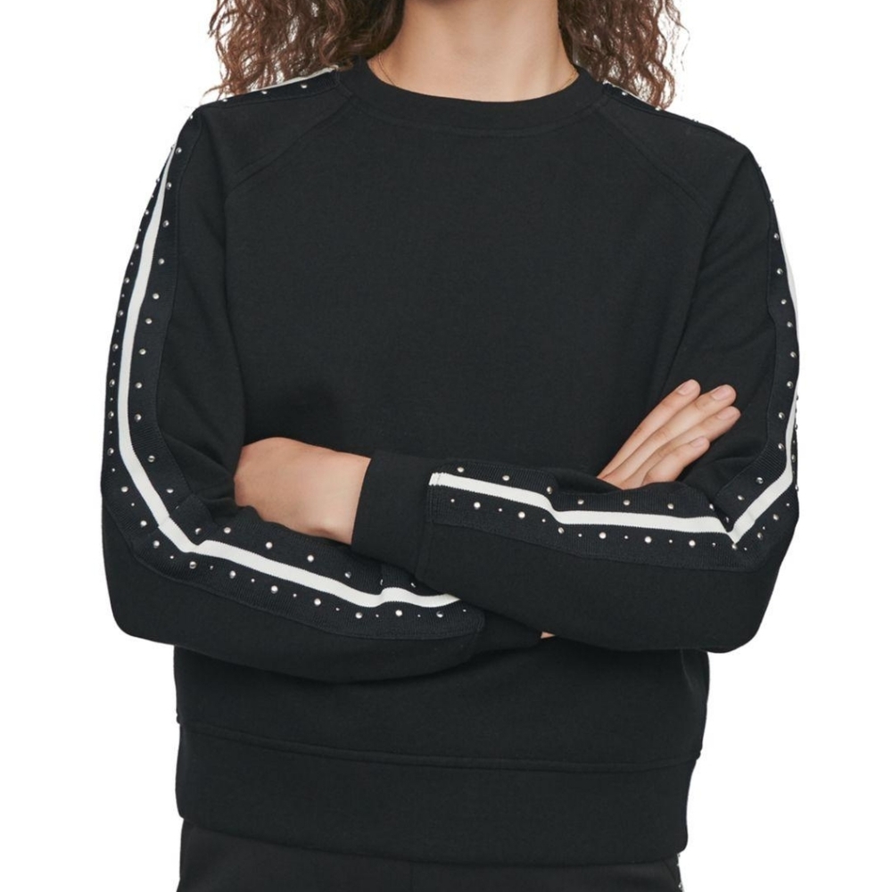Maje Tosko Striped Sweatshirt